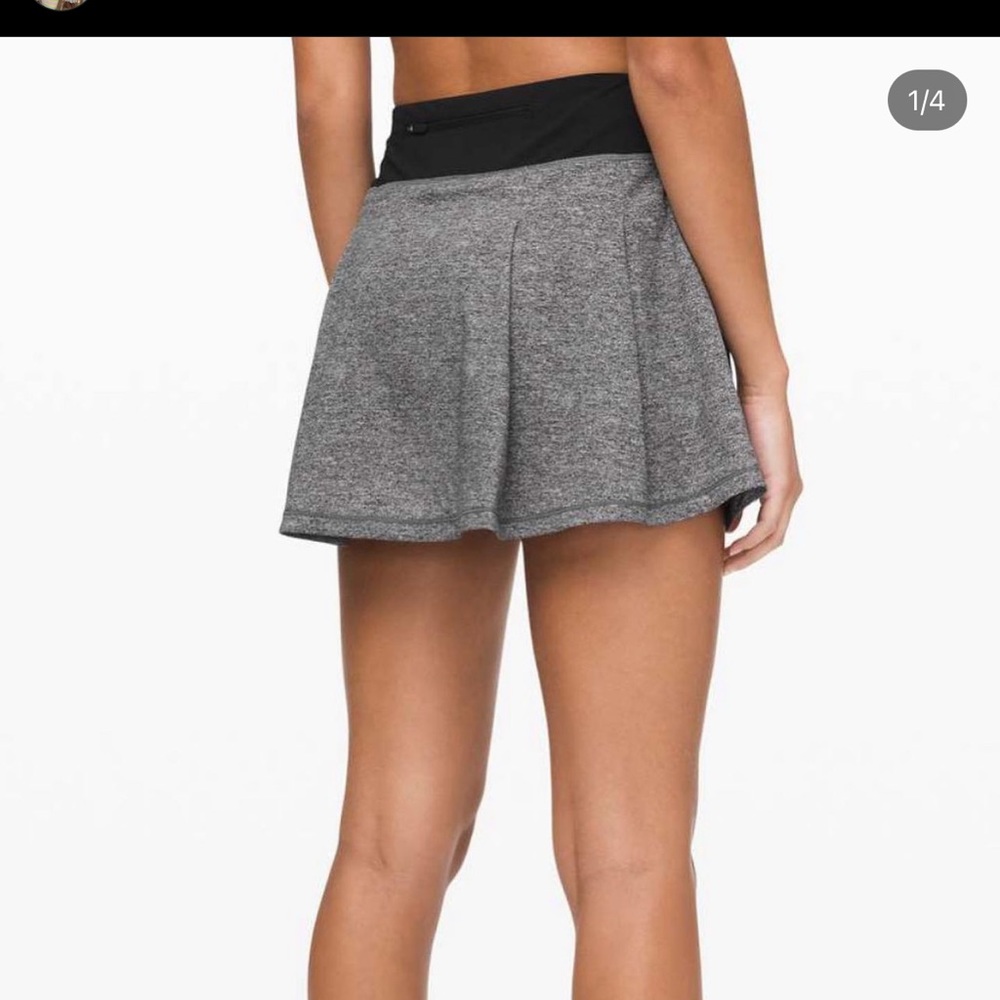 lulu grey skirt